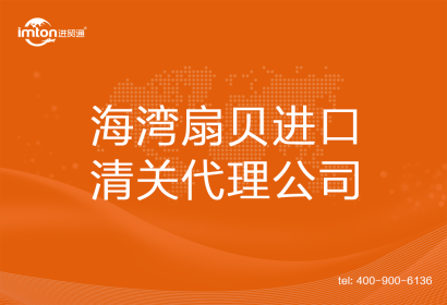 海灣扇貝進口清關(guān)代理公司