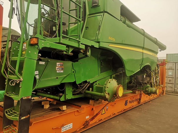 德國收割機(jī)進(jìn)口海運報關(guān)到國內(nèi)的流程 德國收割機(jī)進(jìn)口報關(guān)